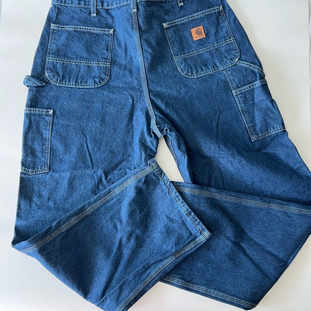 🔨 Carhartt B13-DST Original Dungaree Fit Carpenter Jeans | 38x32